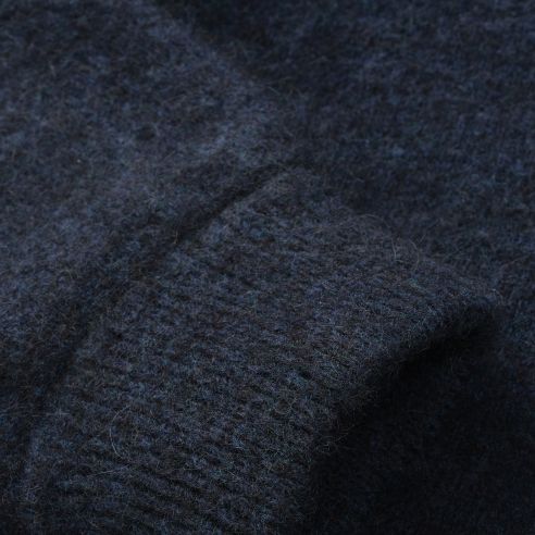 Seventh Alpaka-Strickjacke V2 Jacke Dunkelblau