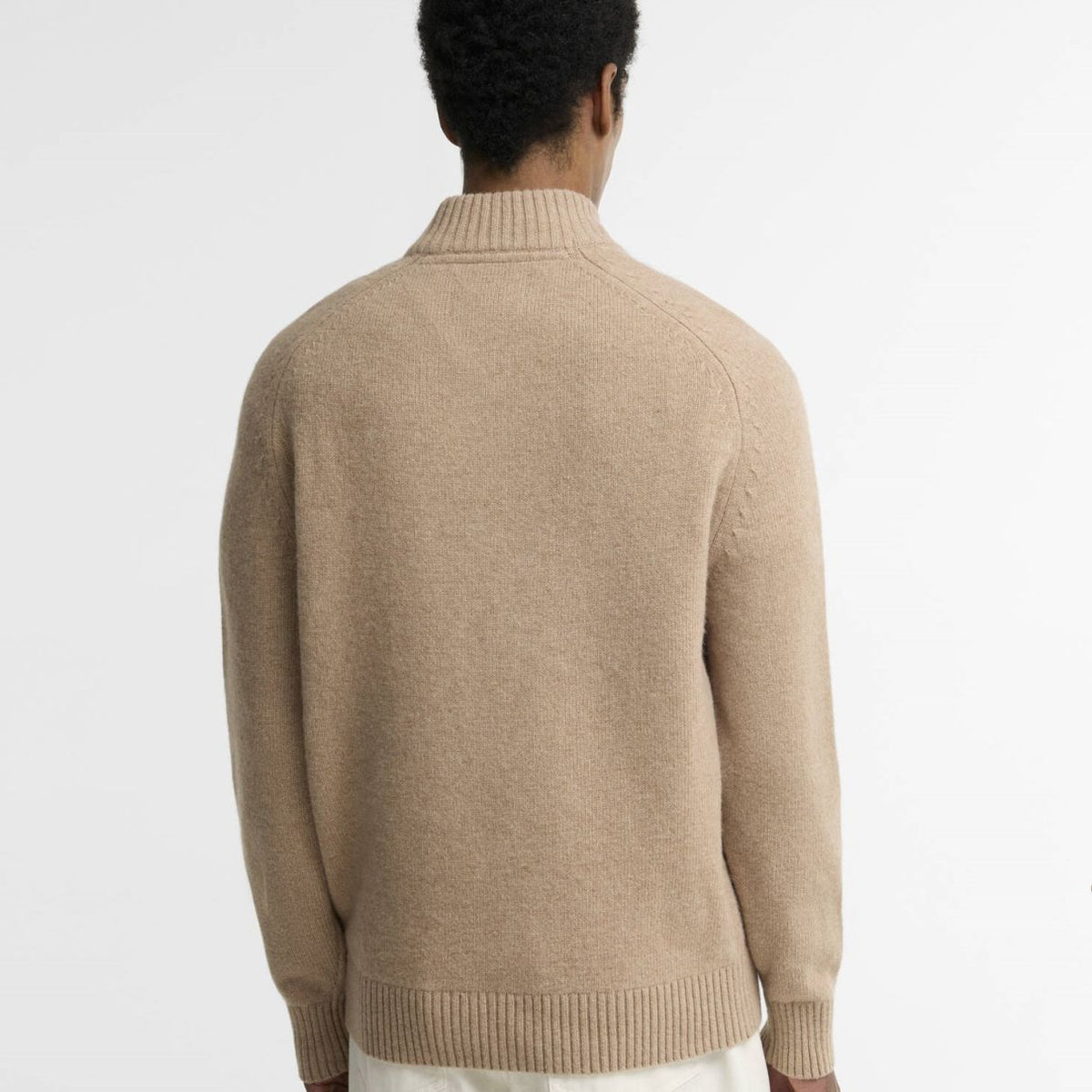 Barbour Newtown Half-Zip-Pullover Grau