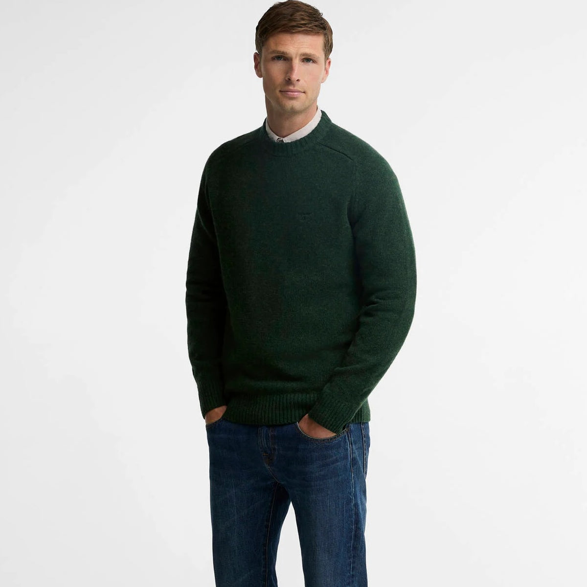 Barbour Newtown Pullover Dunkelgrün
