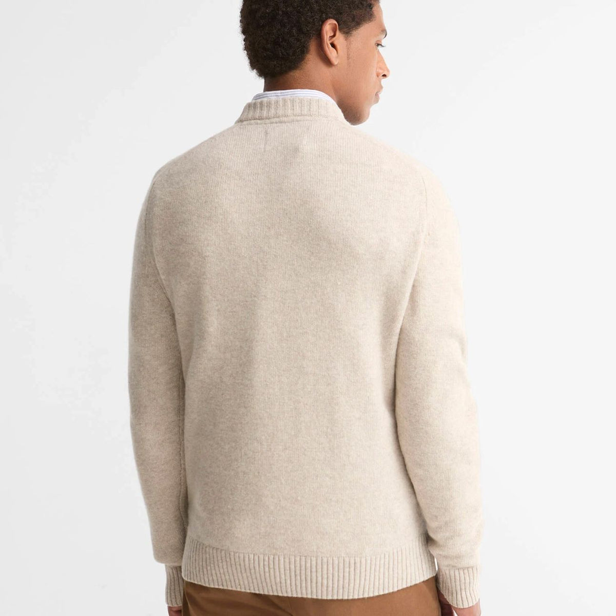 Barbour Newtown Pullover Hellgrau