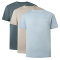 Belstaff 3er-Pack T-shirt Hellblau/Grau/Dunkelblau