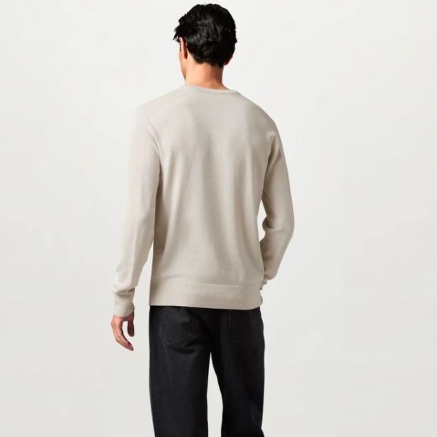 Belstaff Colden Merino Pullover Beige