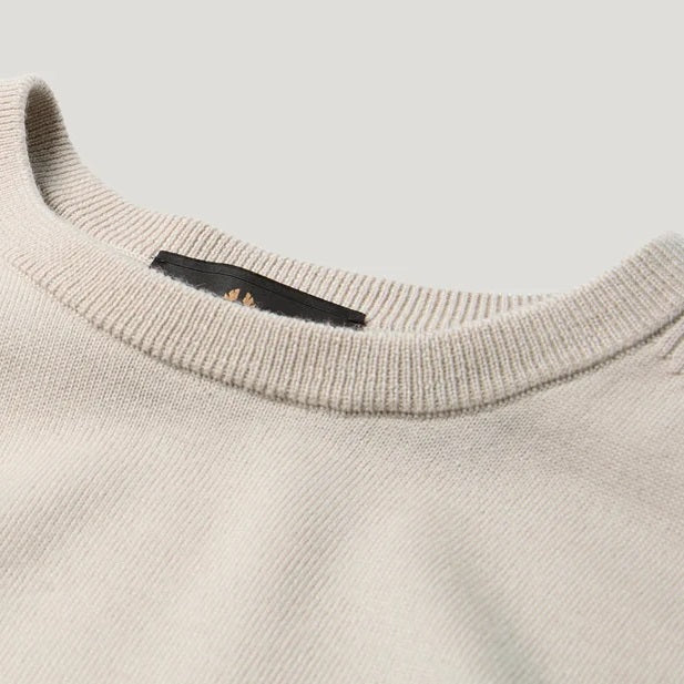 Belstaff Colden Merino Pullover Beige