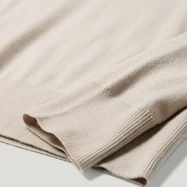 Belstaff Colden Merino Pullover Beige