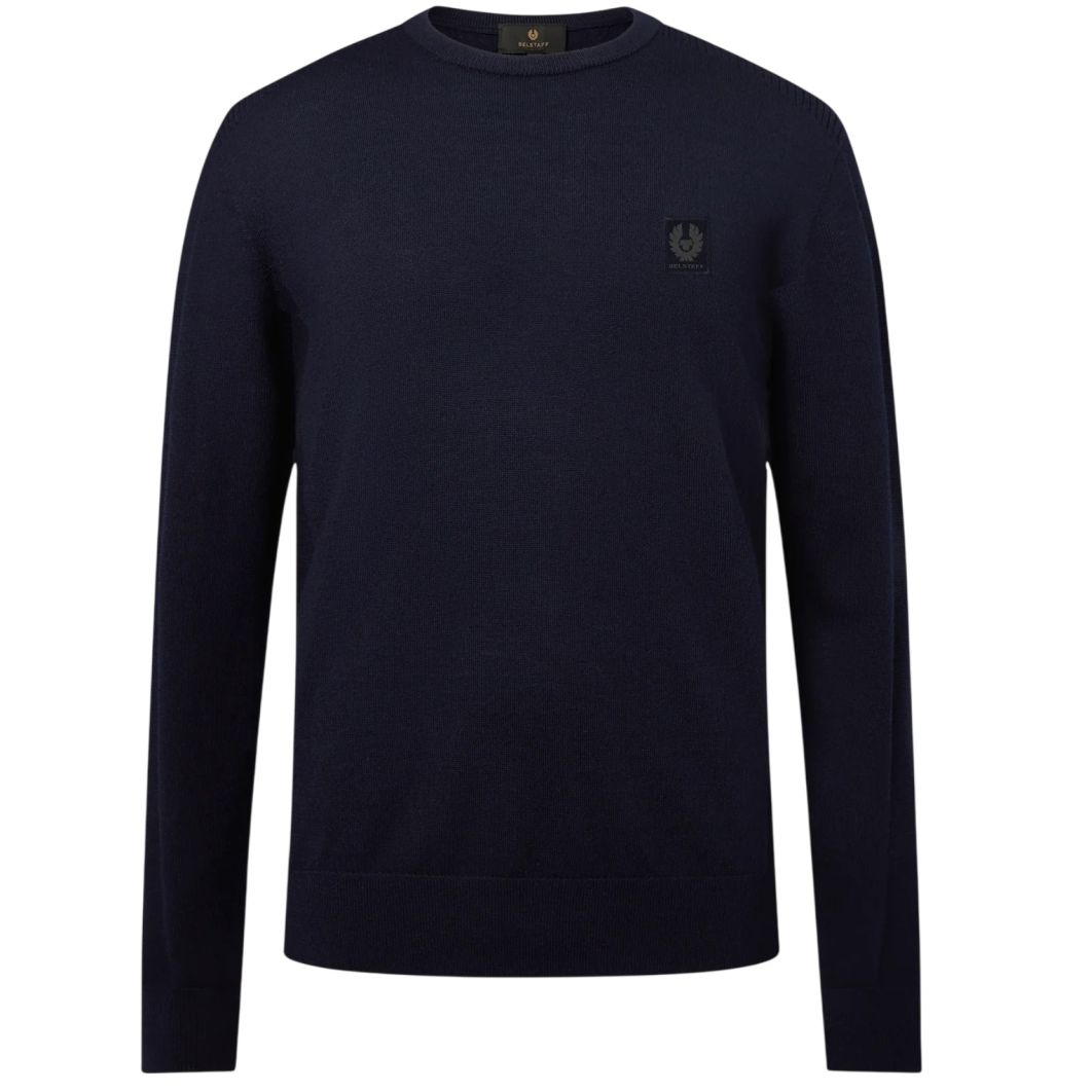 Belstaff Colden Merino Pullover Marine