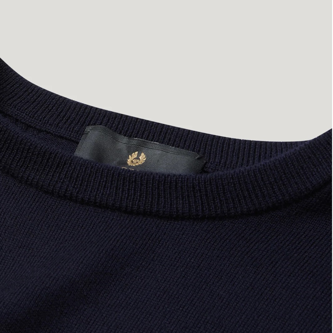 Belstaff Colden Merino Pullover Marine