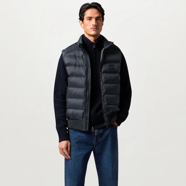 Belstaff Compound Bodywarmer Marine