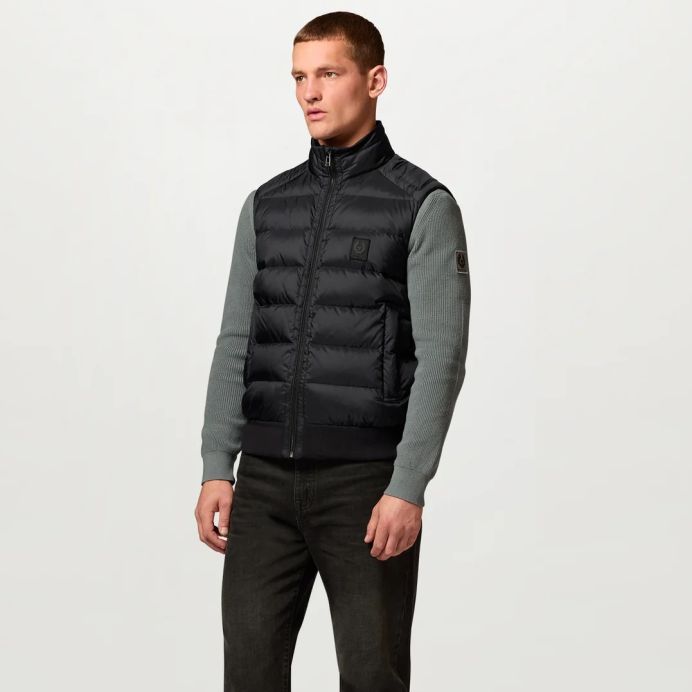 Belstaff Compound Bodywarmer Schwarz