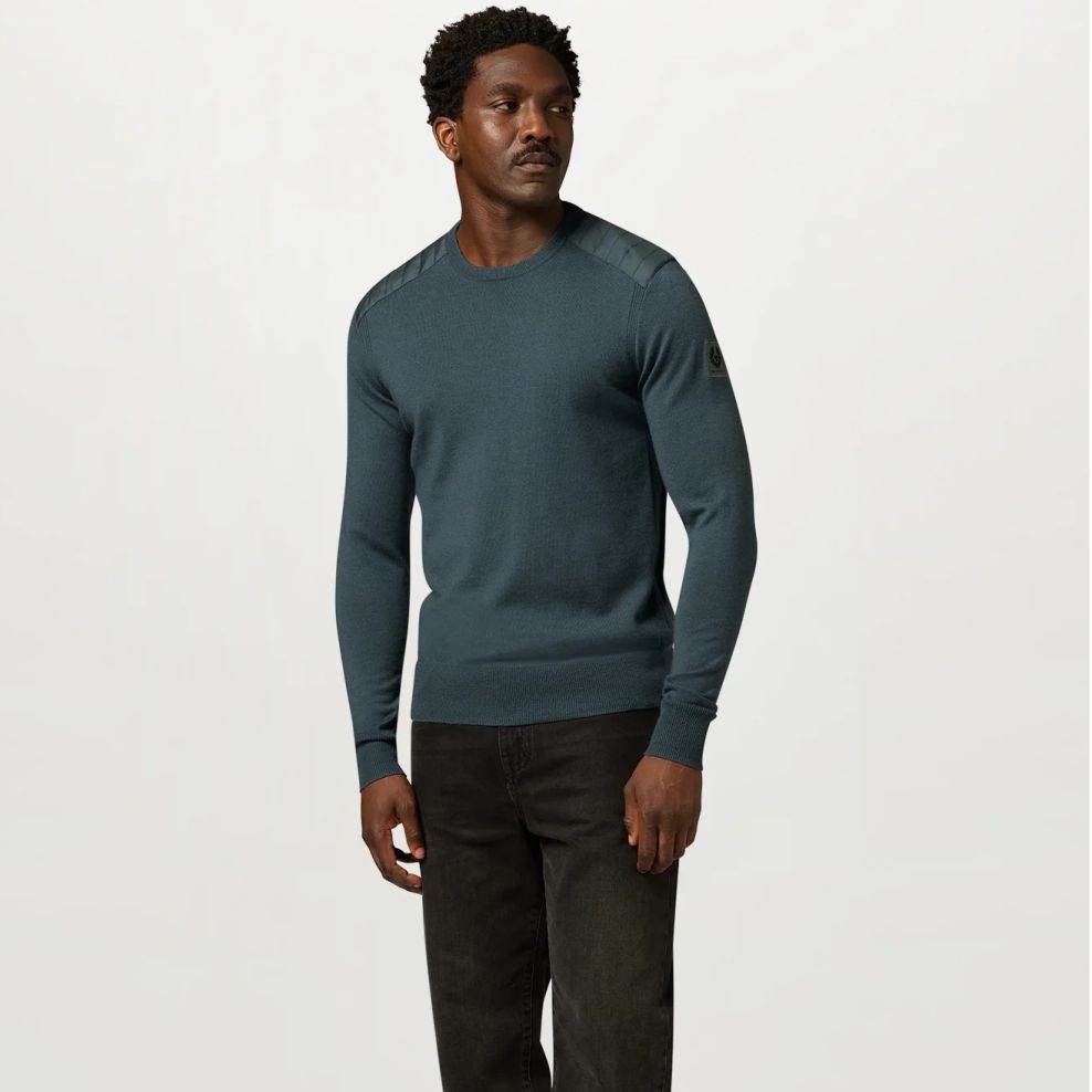 Belstaff Kerrigan Pullover Blau