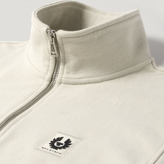 Belstaff Quarter Zip Pullover Beige