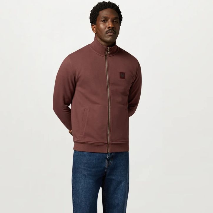 Belstaff Weste Bordeaux