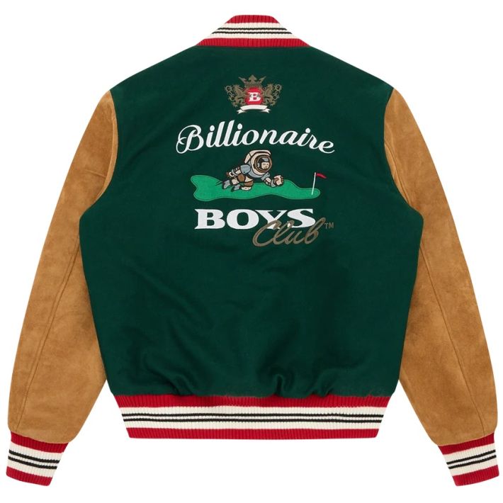 Billionaire Boys Club Astro Golf Club Varsity Jack Dunkelgrün