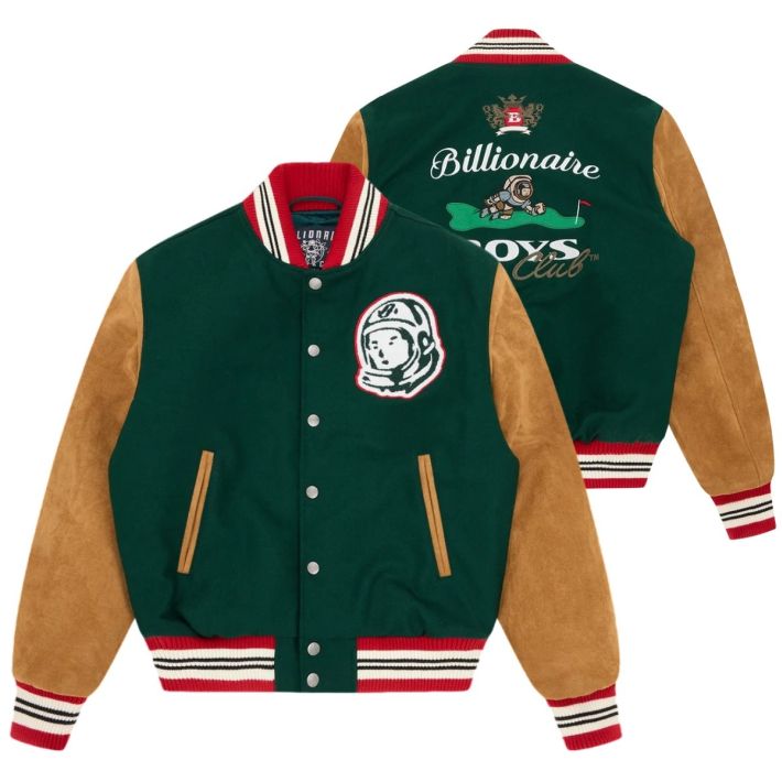 Billionaire Boys Club Astro Golf Club Varsity Jack Dunkelgrün