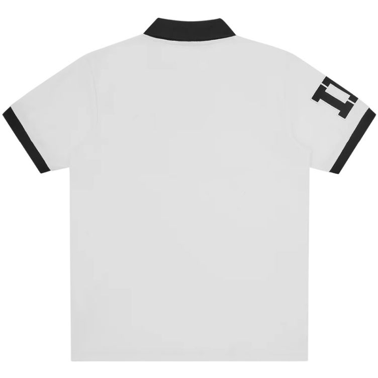 Billionaire Boys Club Script Patch Poloshirt Weiß