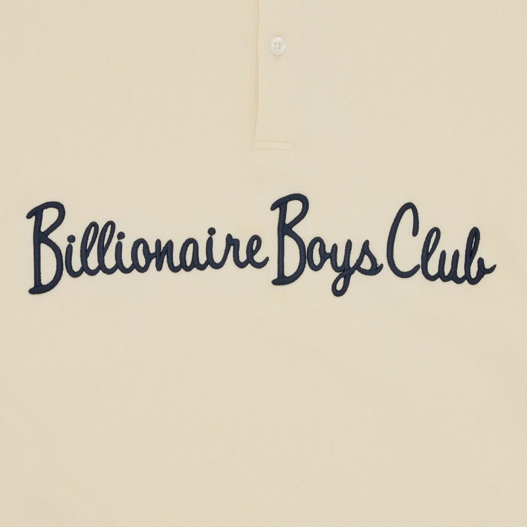 Billionaire Boys Club Signature Polo-Pullover Offwhite
