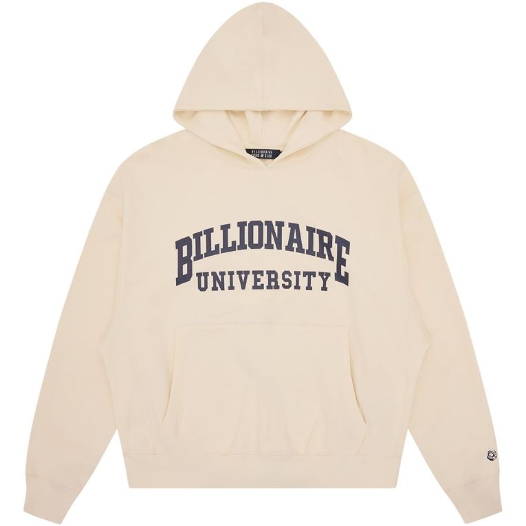 Billionaire Boys Club University Kapuzenpullover Offwhite