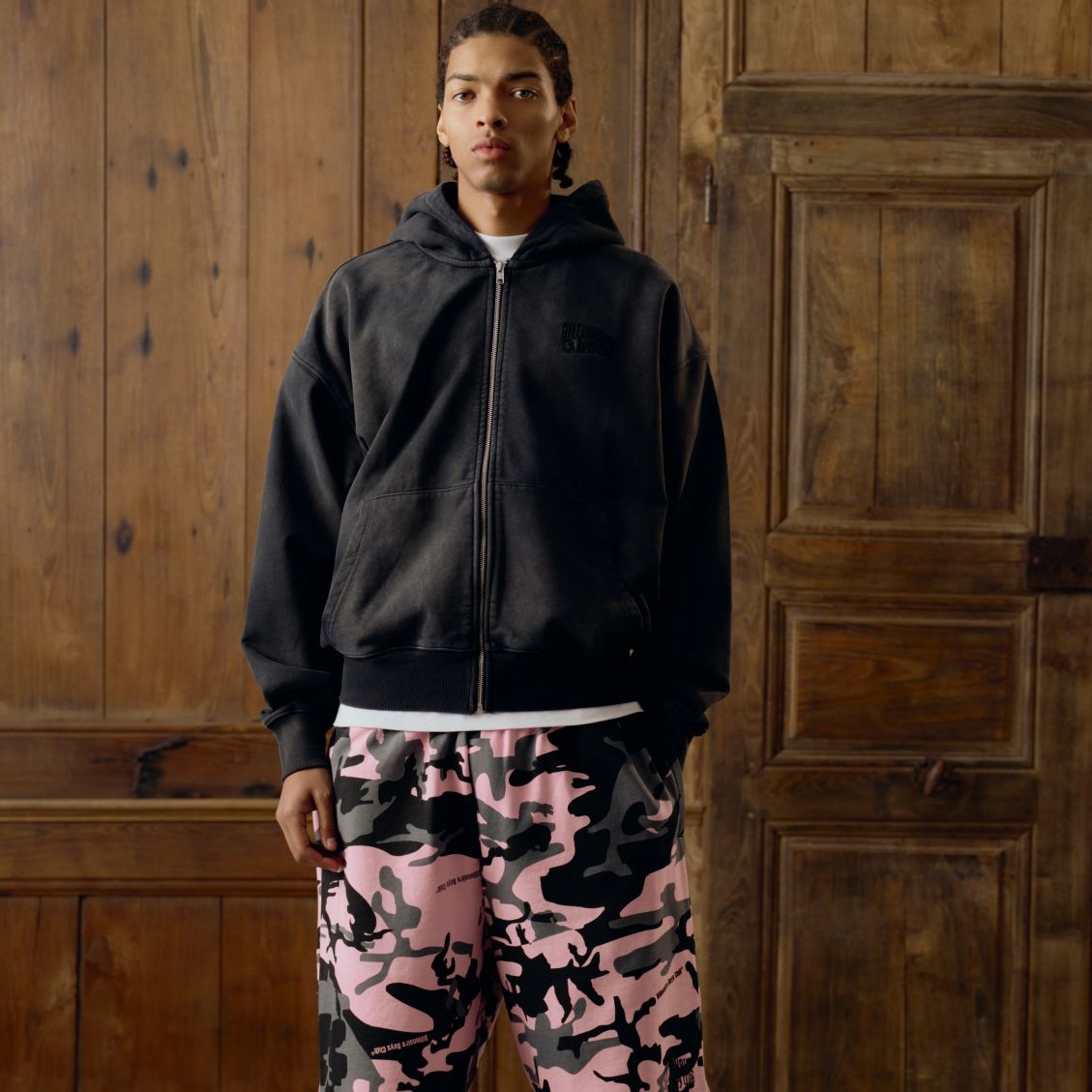 Billionaire Boys Club Gewaschenes Weste mit kleinem Arch-Logo Schwarz