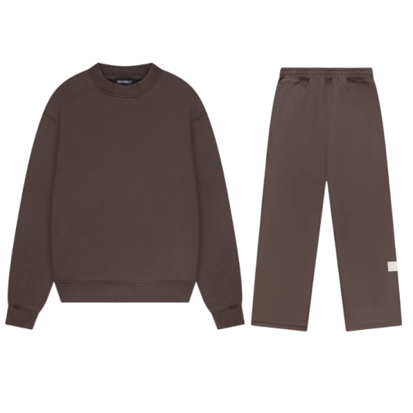 Quotrell Blank Trainingsanzug Braun