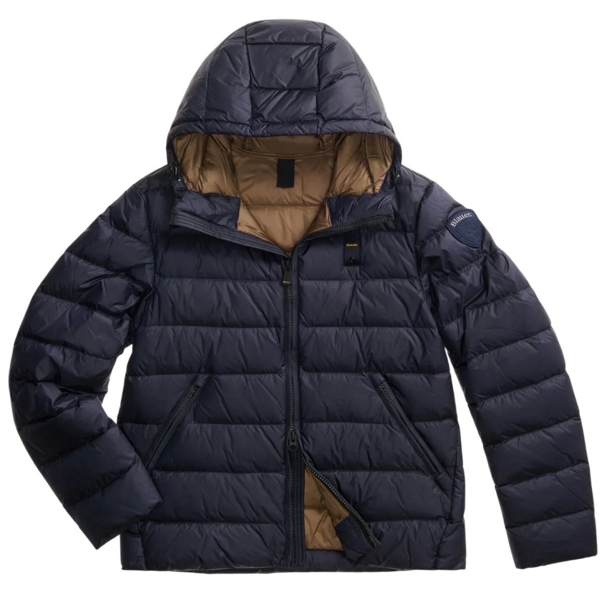Blauer Acton Jacke Marine
