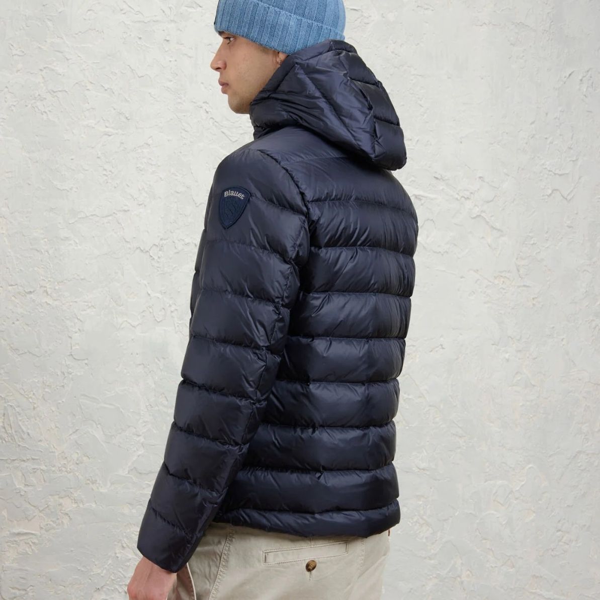 Blauer Acton Jacke Marine