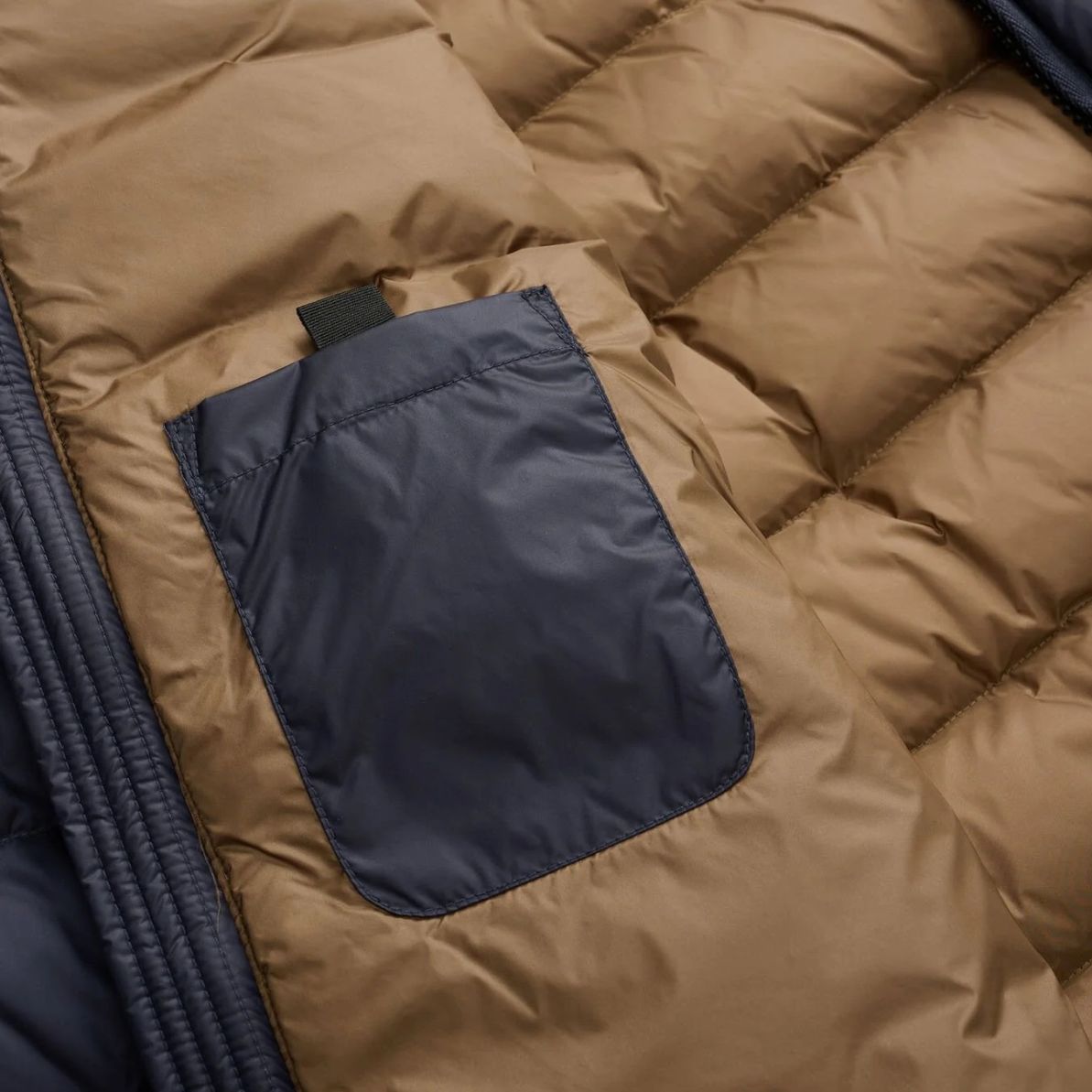 Blauer Acton Jacke Marine