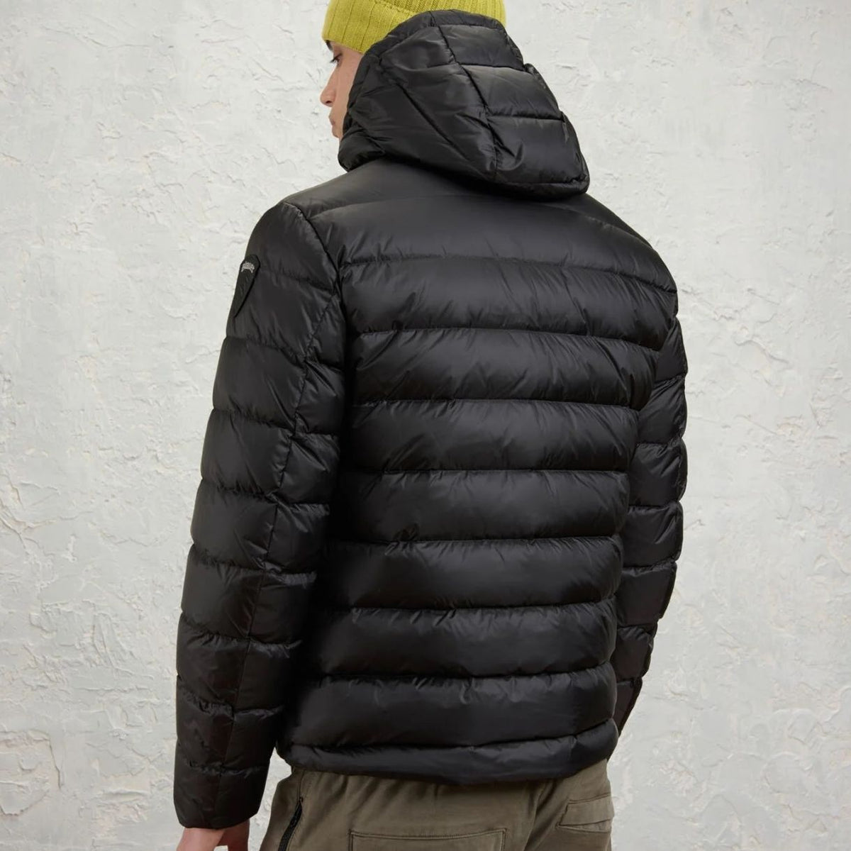 Blauer Acton Jacke Schwarz