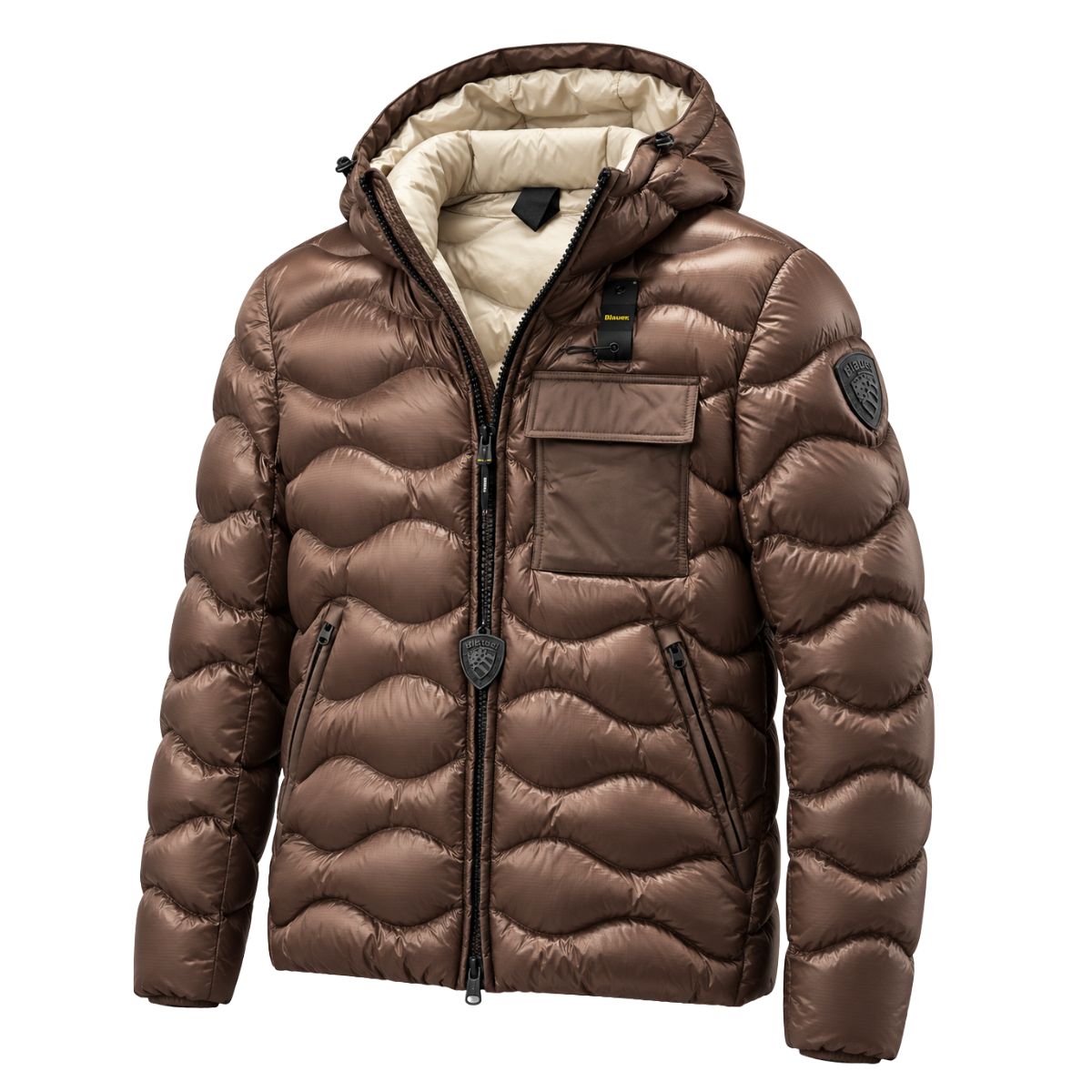 Blauer Bryant Jacke Braun