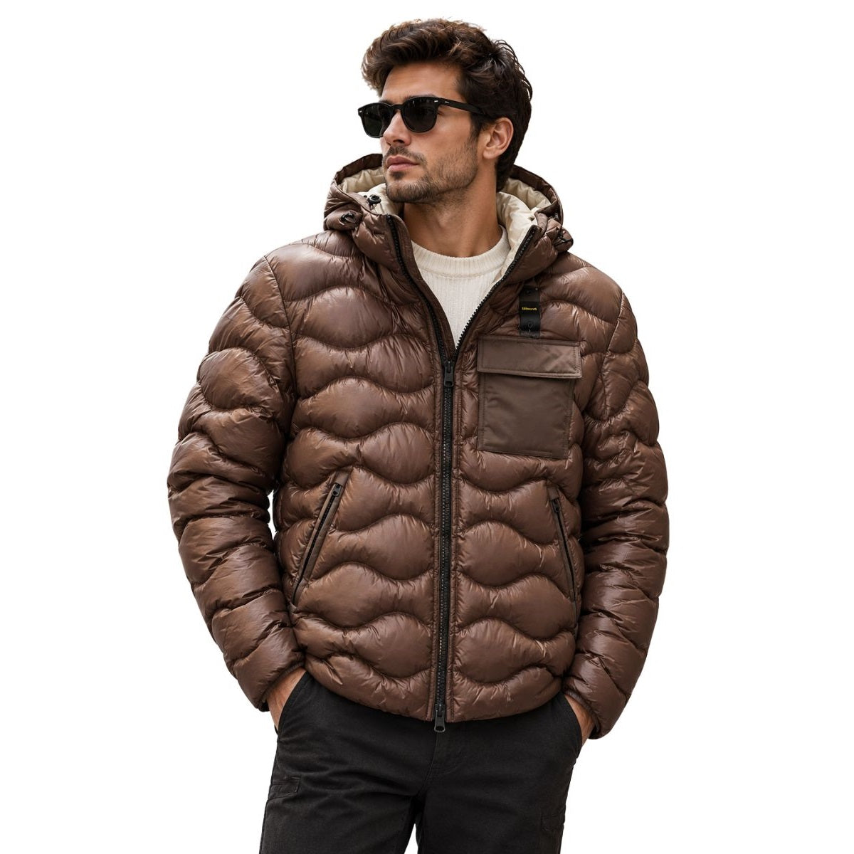 Blauer Bryant Jacke Braun