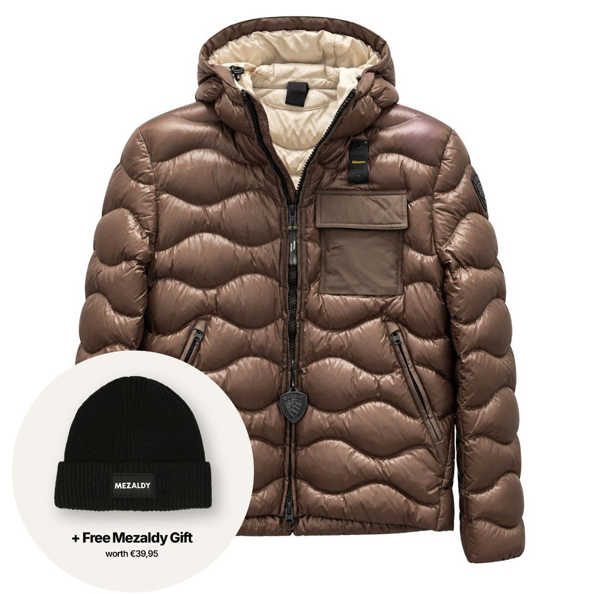 Blauer Bryant Jacke Braun