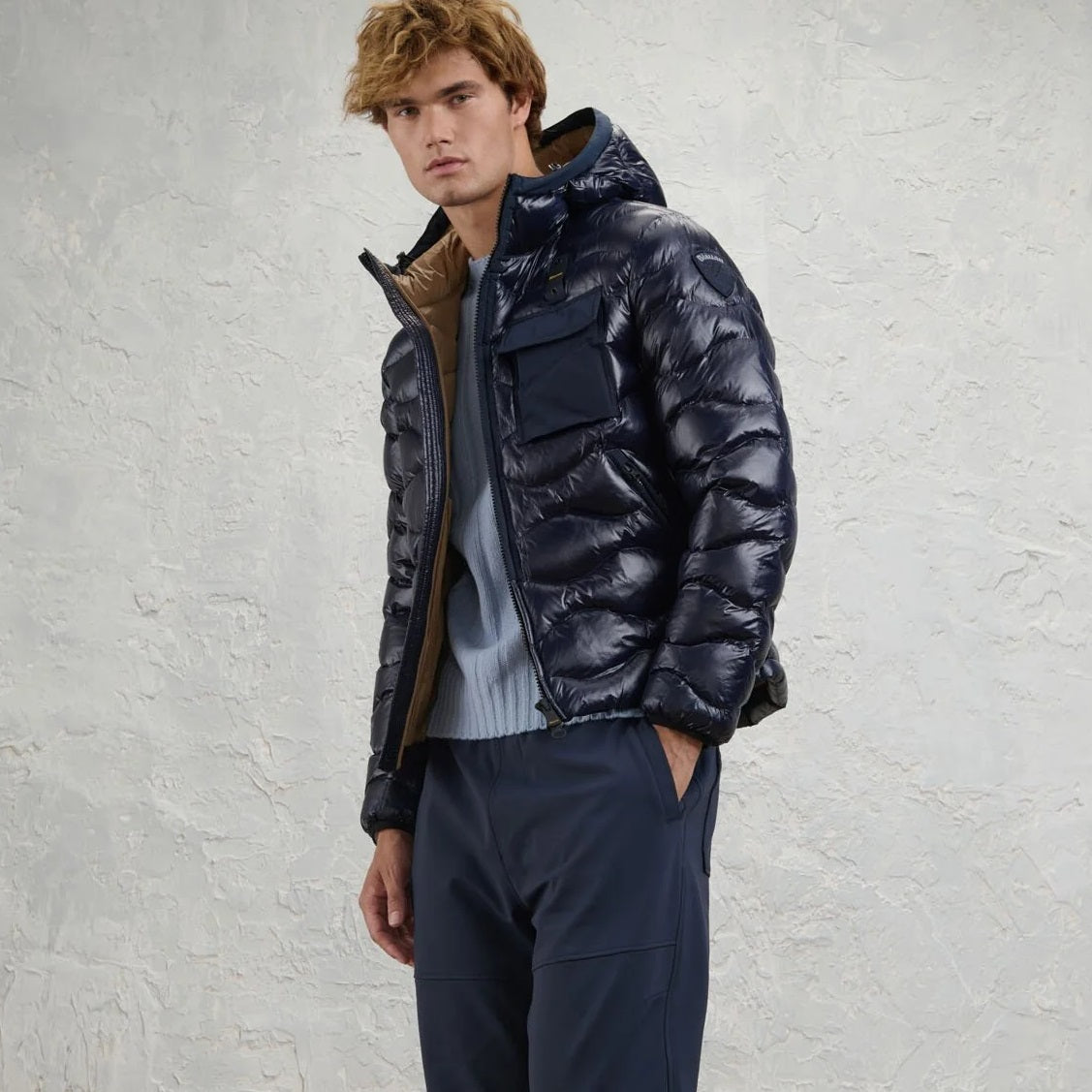 Blauer Bryant Jacke Marine