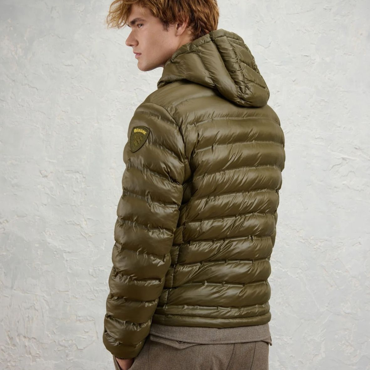 Blauer Charles Jacke Dunkelgrün