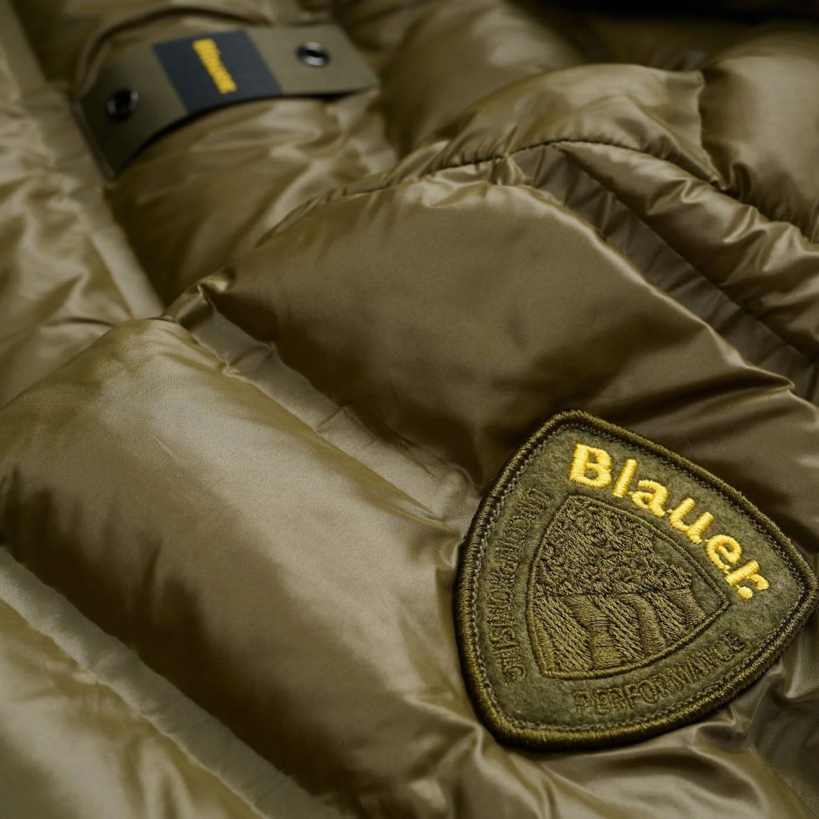 Blauer Charles Jacke Dunkelgrün