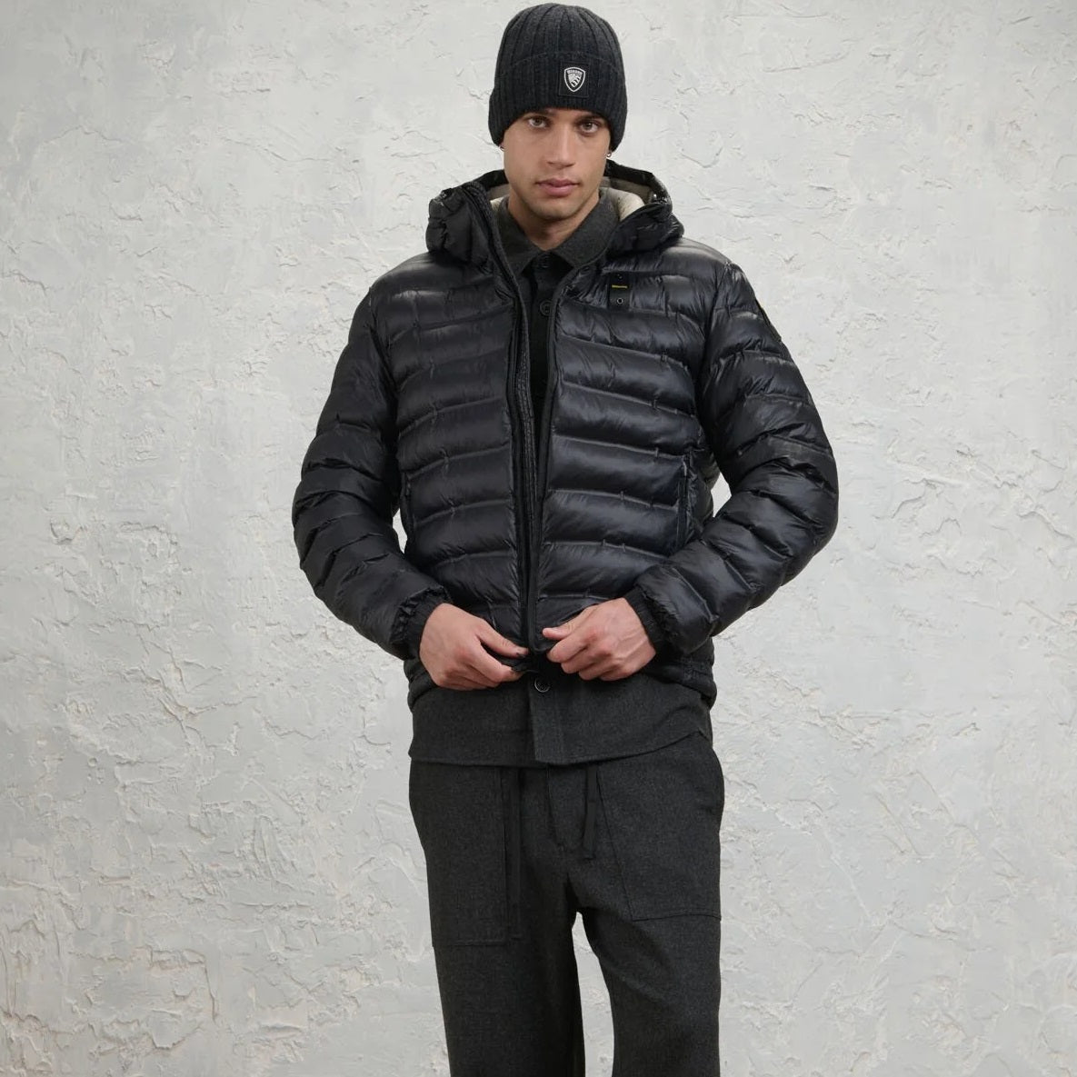 Blauer Charles Jack Schwarz