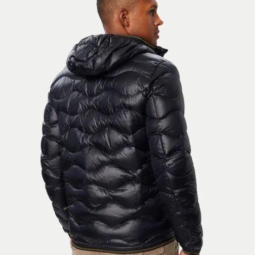 Blauer Wave Puffer Marine