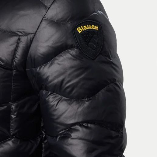 Blauer Wave Puffer Marine