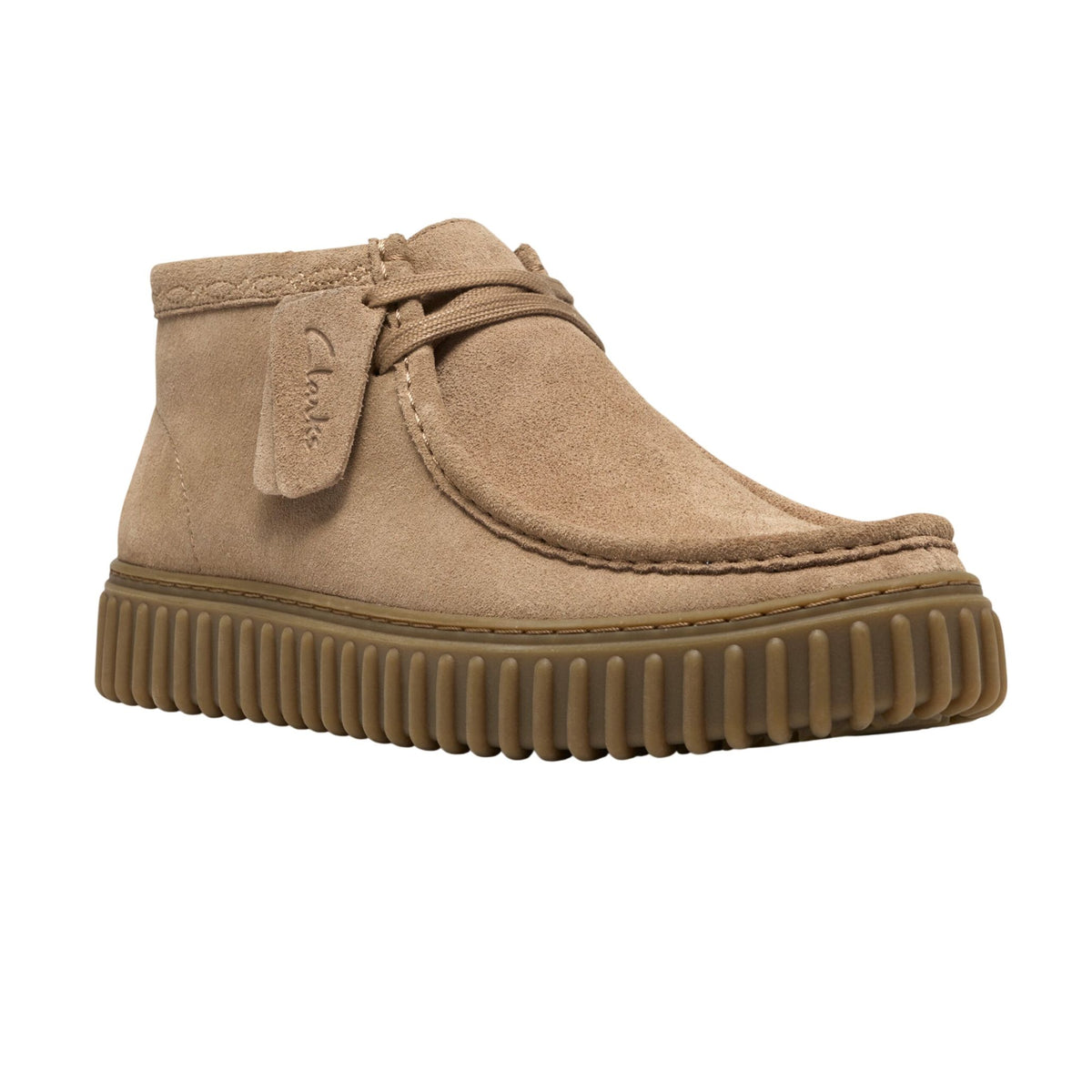 Clarks Wildleder Torhill Boot Beige