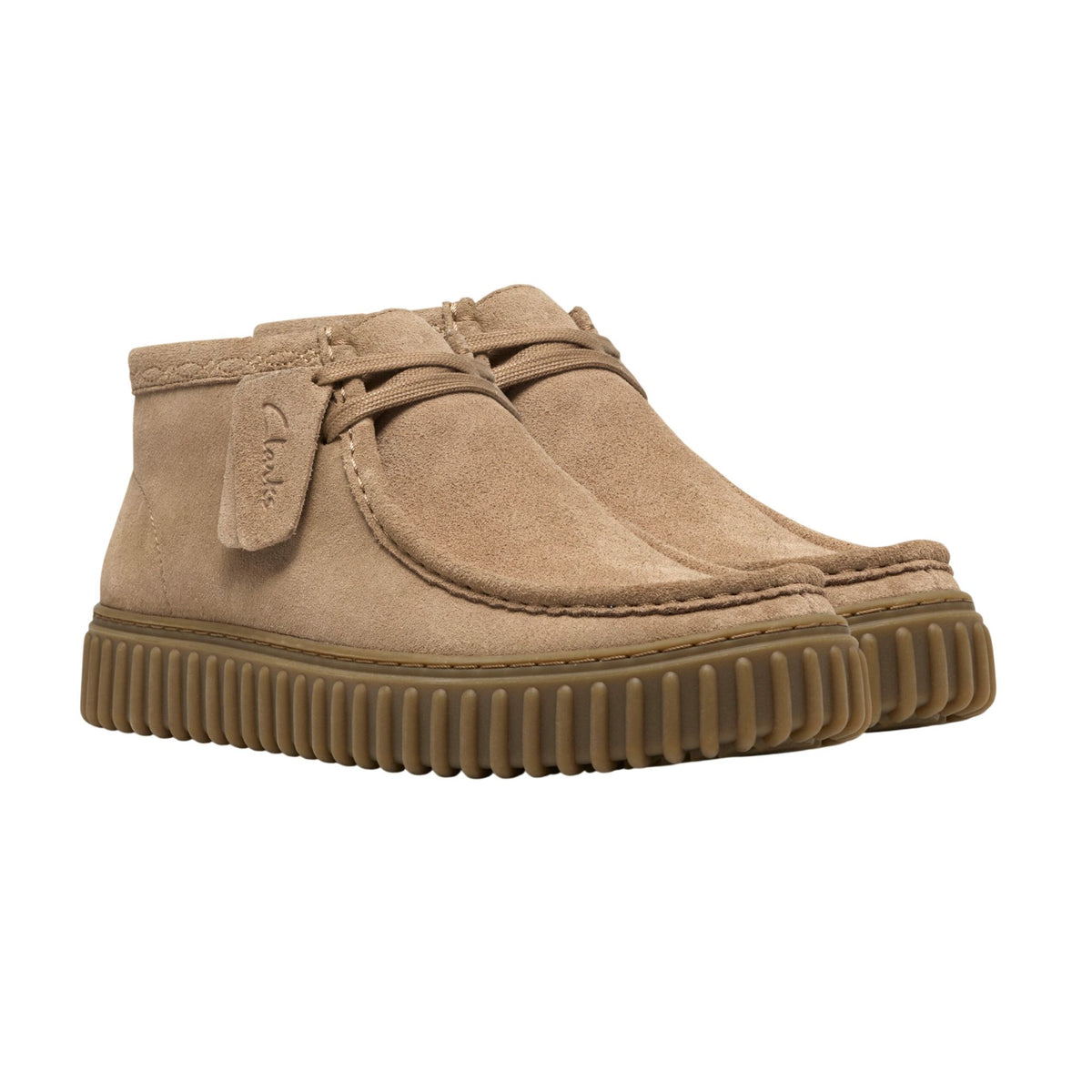 Clarks Wildleder Torhill Boot Beige
