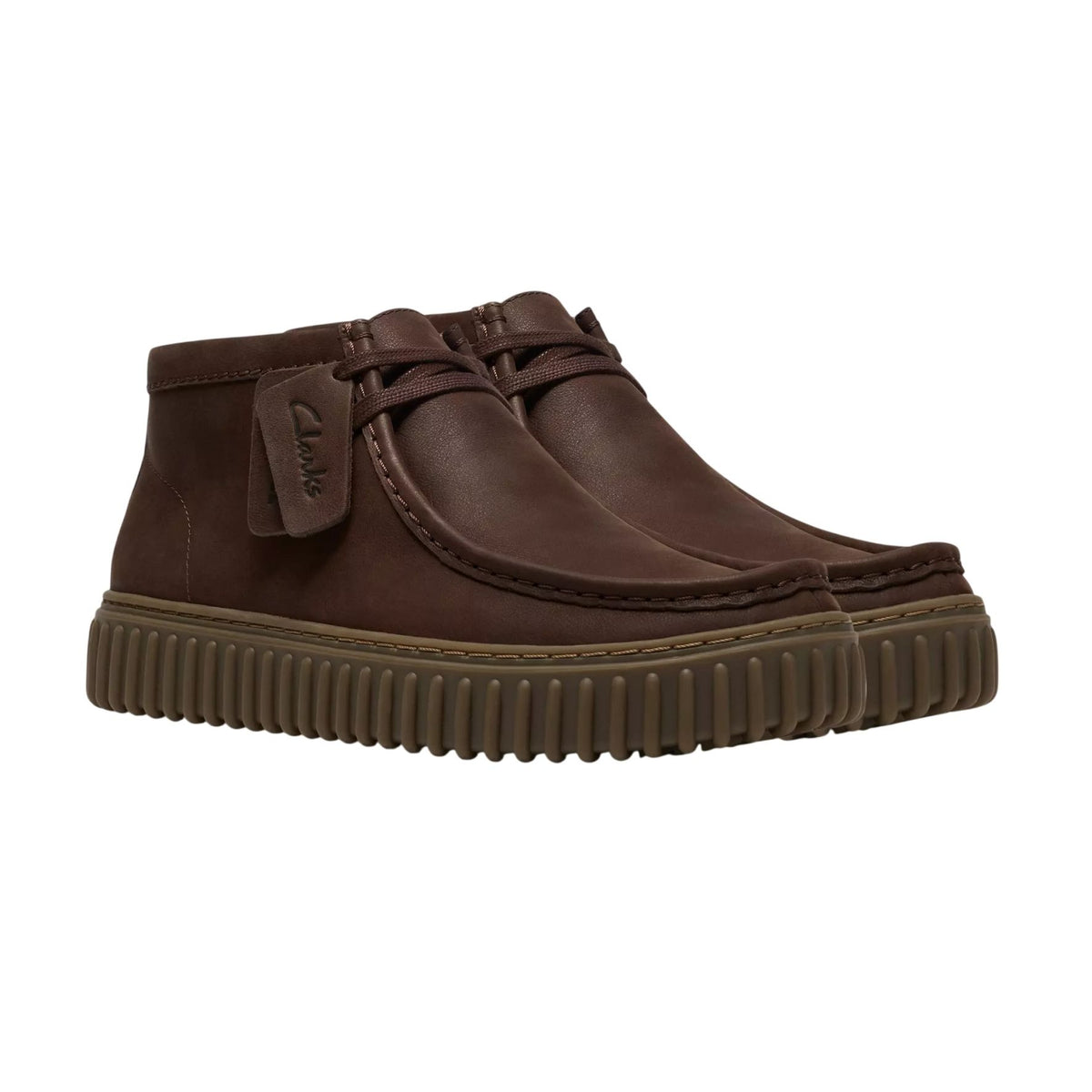 Clarks Wildleder Torhill Boot Braun