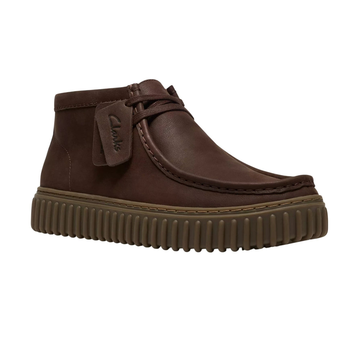 Clarks Wildleder Torhill Boot Braun