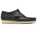 Clarks Wallabee-Mokassin Schwarz
