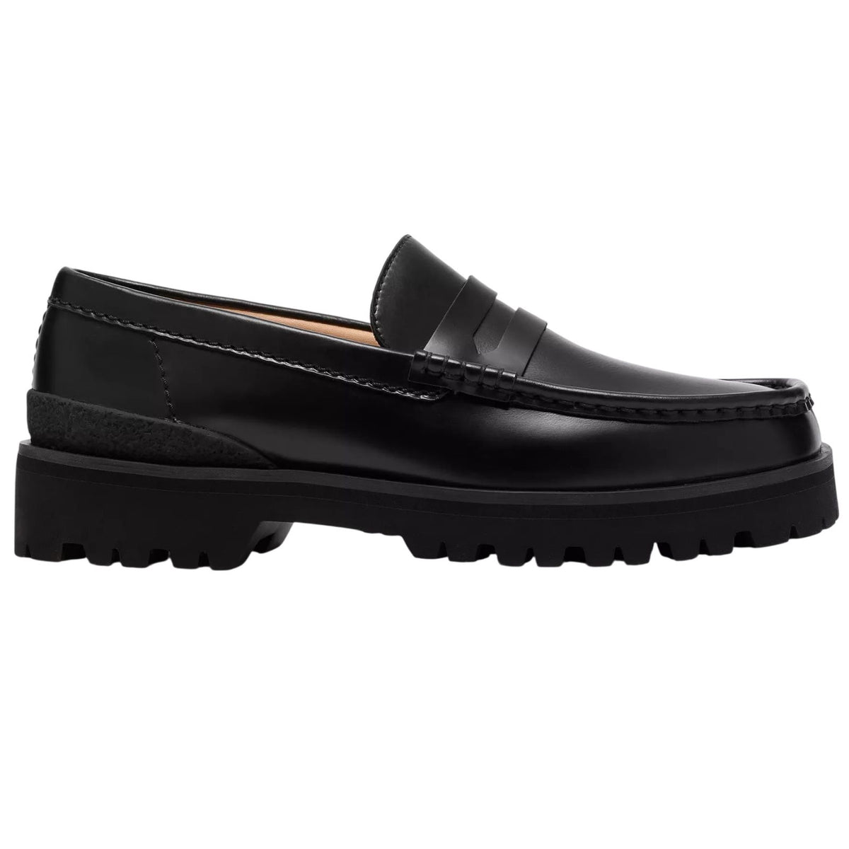 Clarks Yukoner Penny Loafers Schwarz