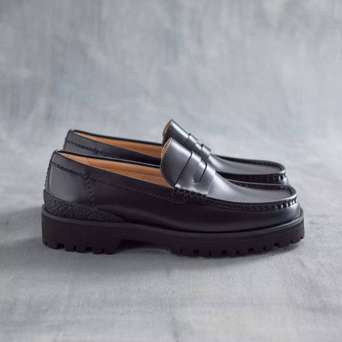 Clarks Yukoner Penny Loafers Schwarz