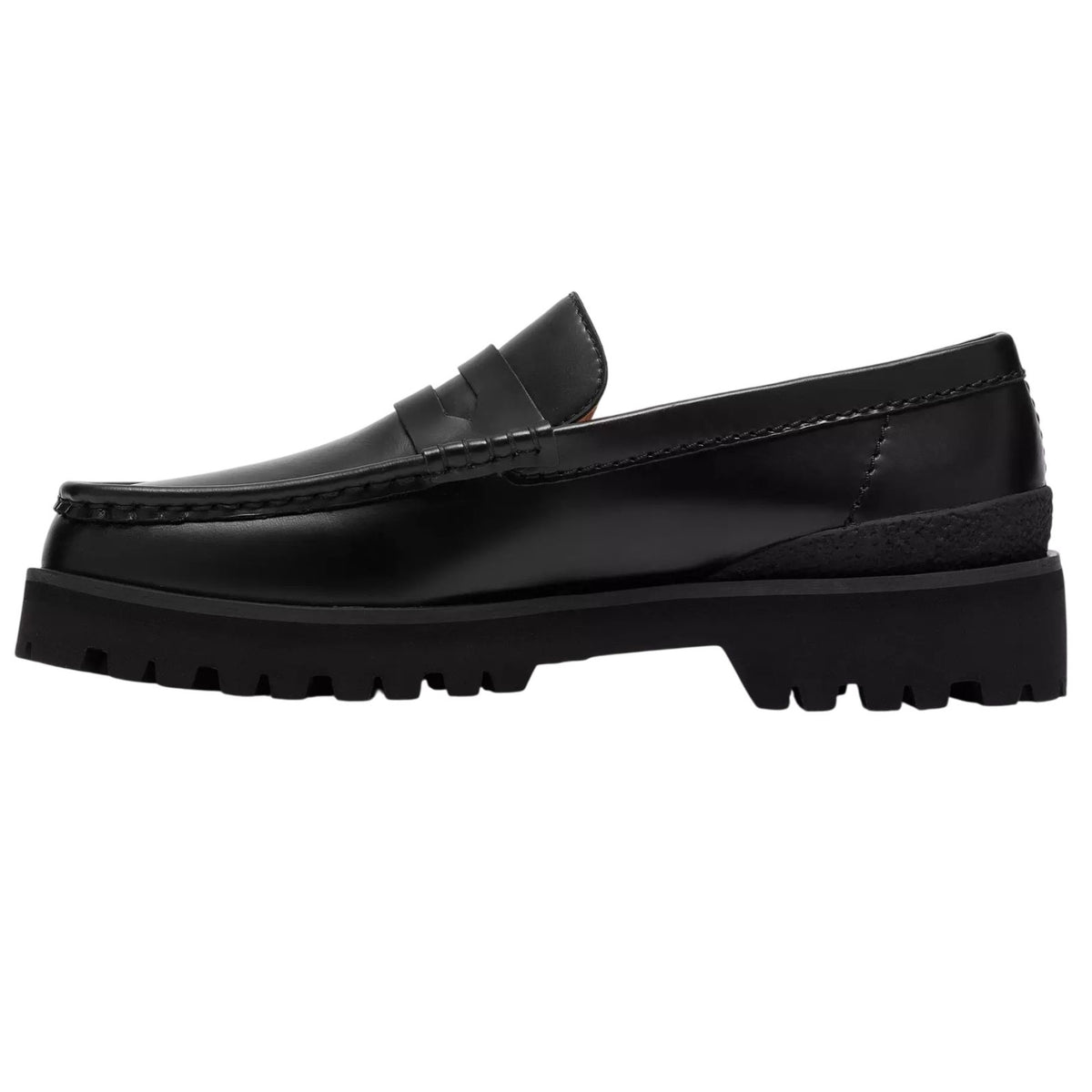 Clarks Yukoner Penny Loafers Schwarz