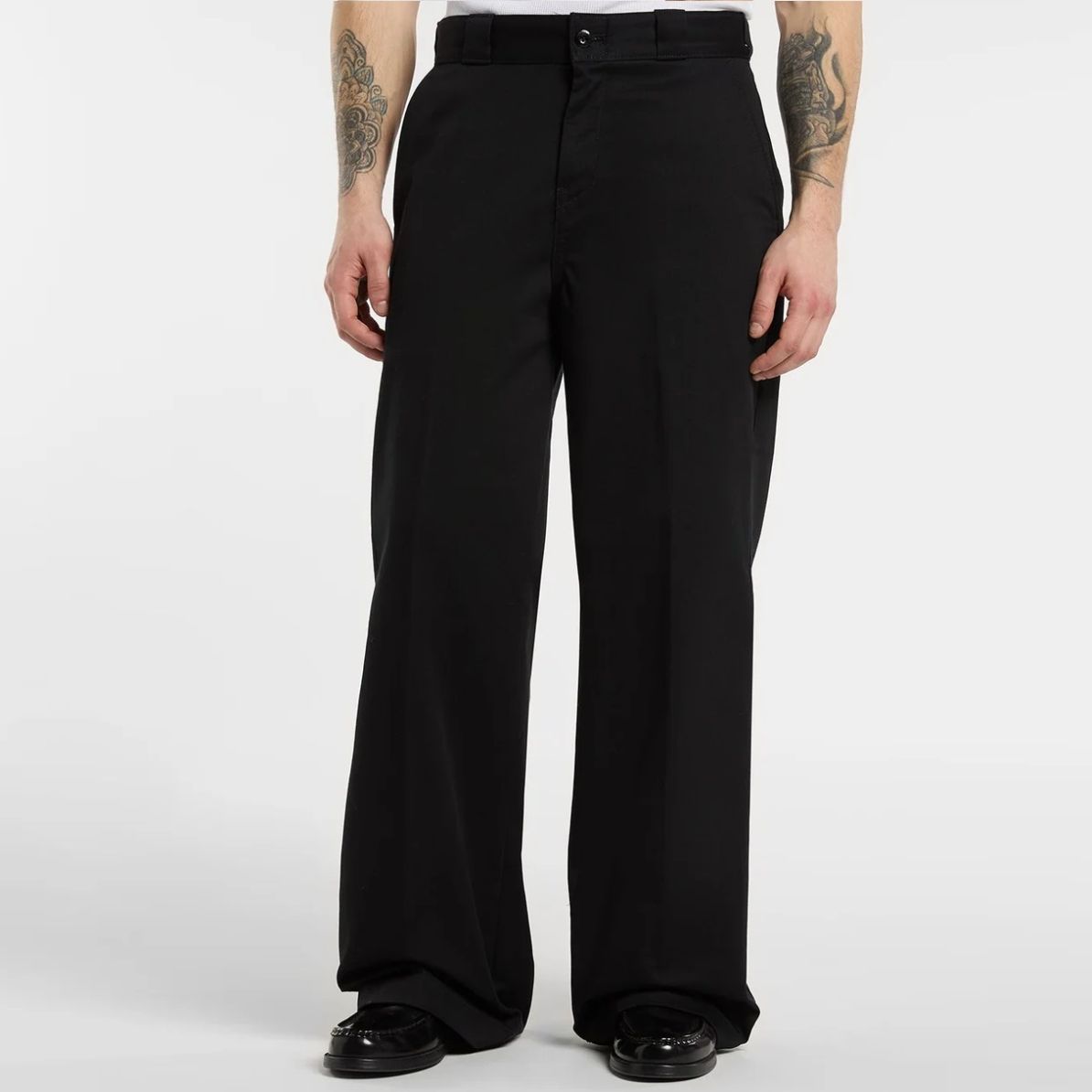Dickies 247 Baggy Work Trousers Schwarz