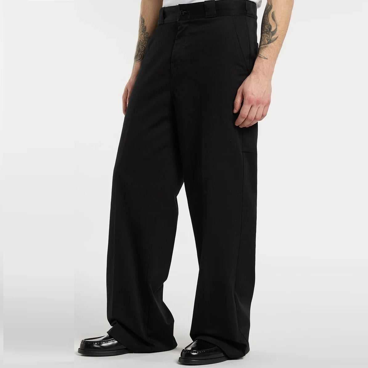 Dickies 247 Baggy Work Trousers Schwarz