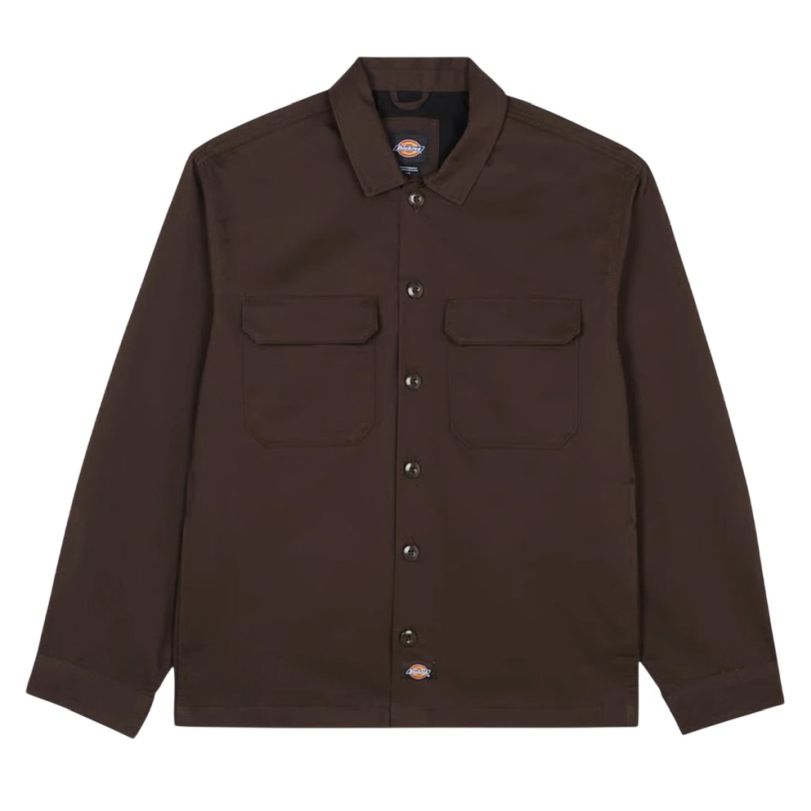 Dickies 247 Shacket Hemd Braun