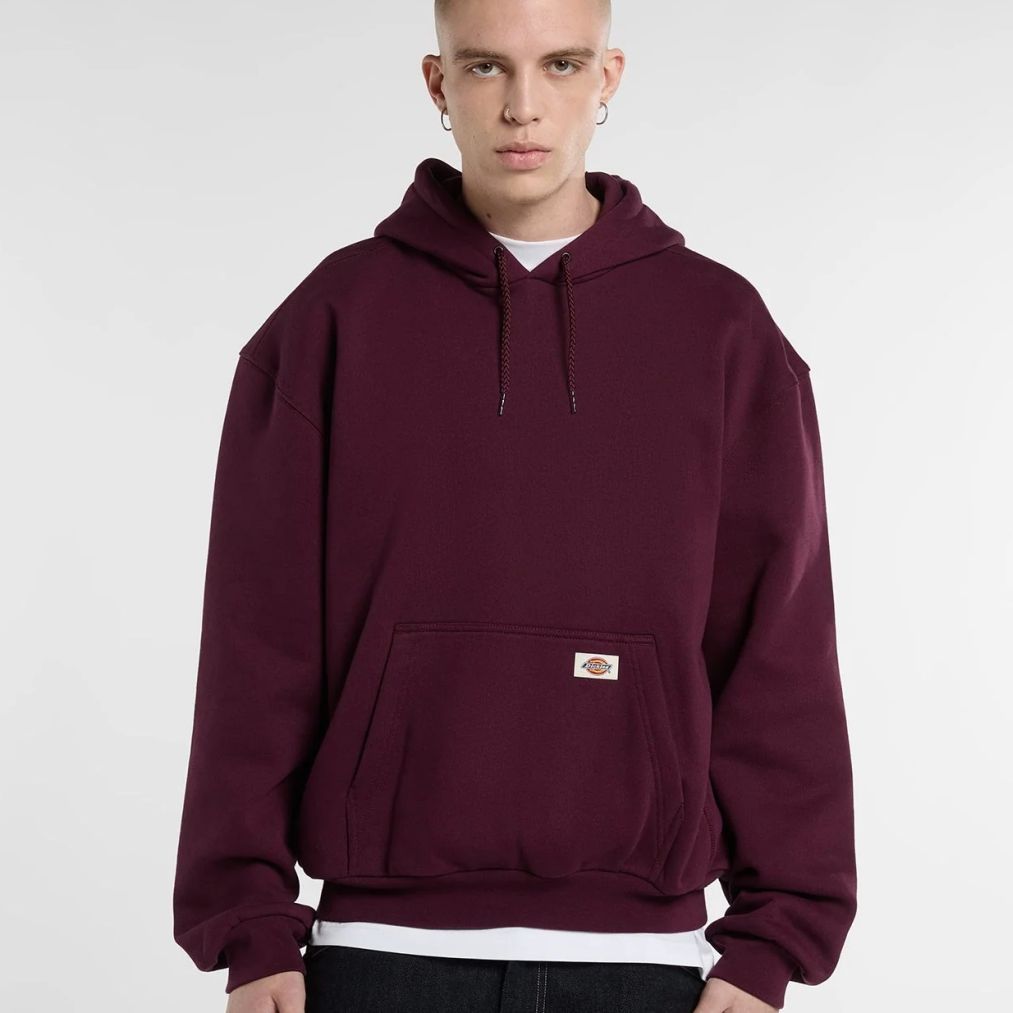 Dickies Clewiston Kapuzenpullover Bordeaux