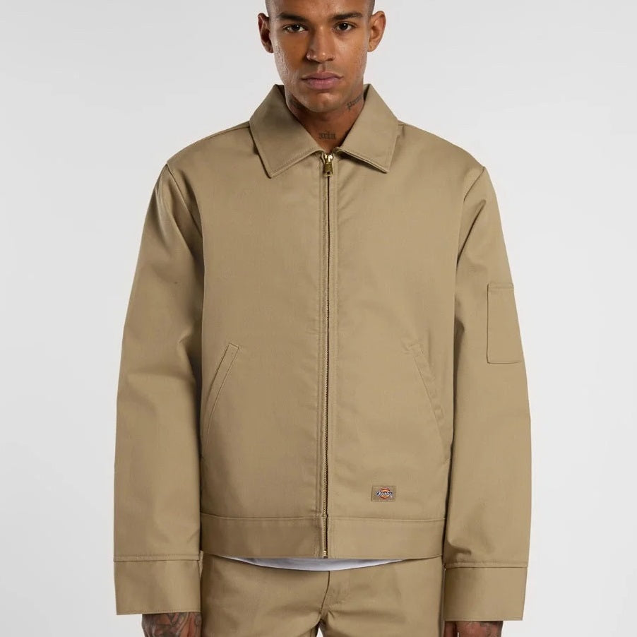 Dickies Lined Eisenhower Jacke Beige