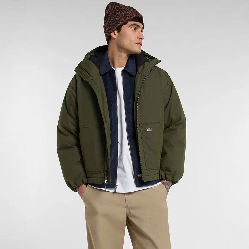 Dickies Safford Puffer Dunkelgrün