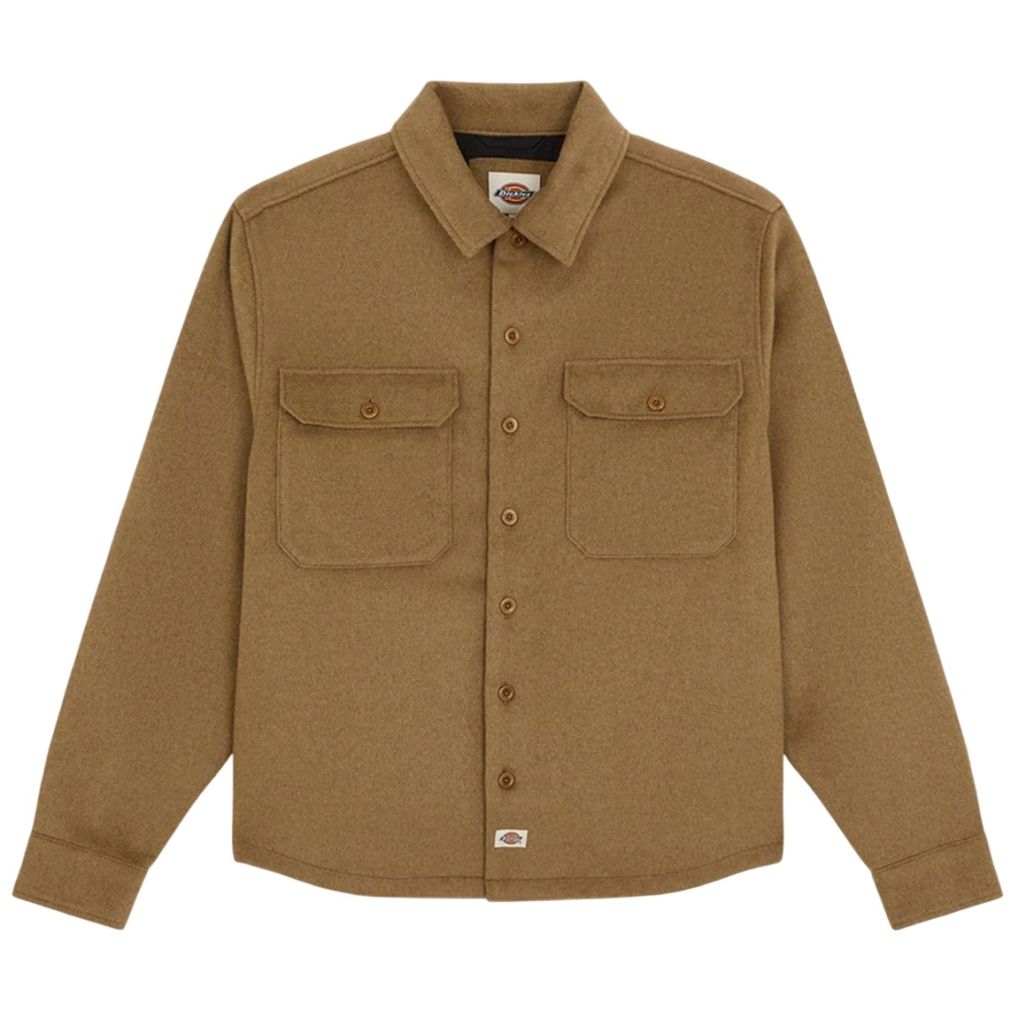 Dickies Torovada Wool Shacket Braun